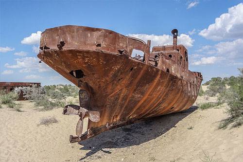 Кладбище кораблей в Муйнаке